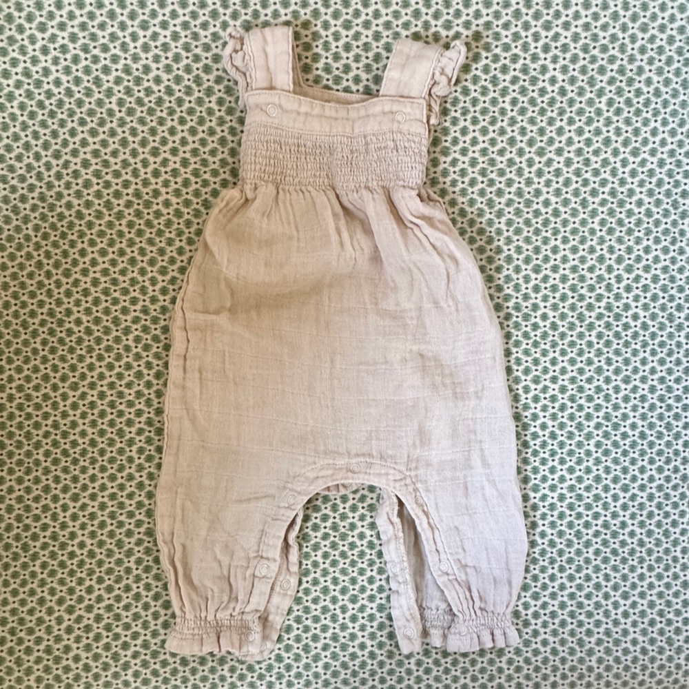 ANGEL DEAR muslin romper 3-6M